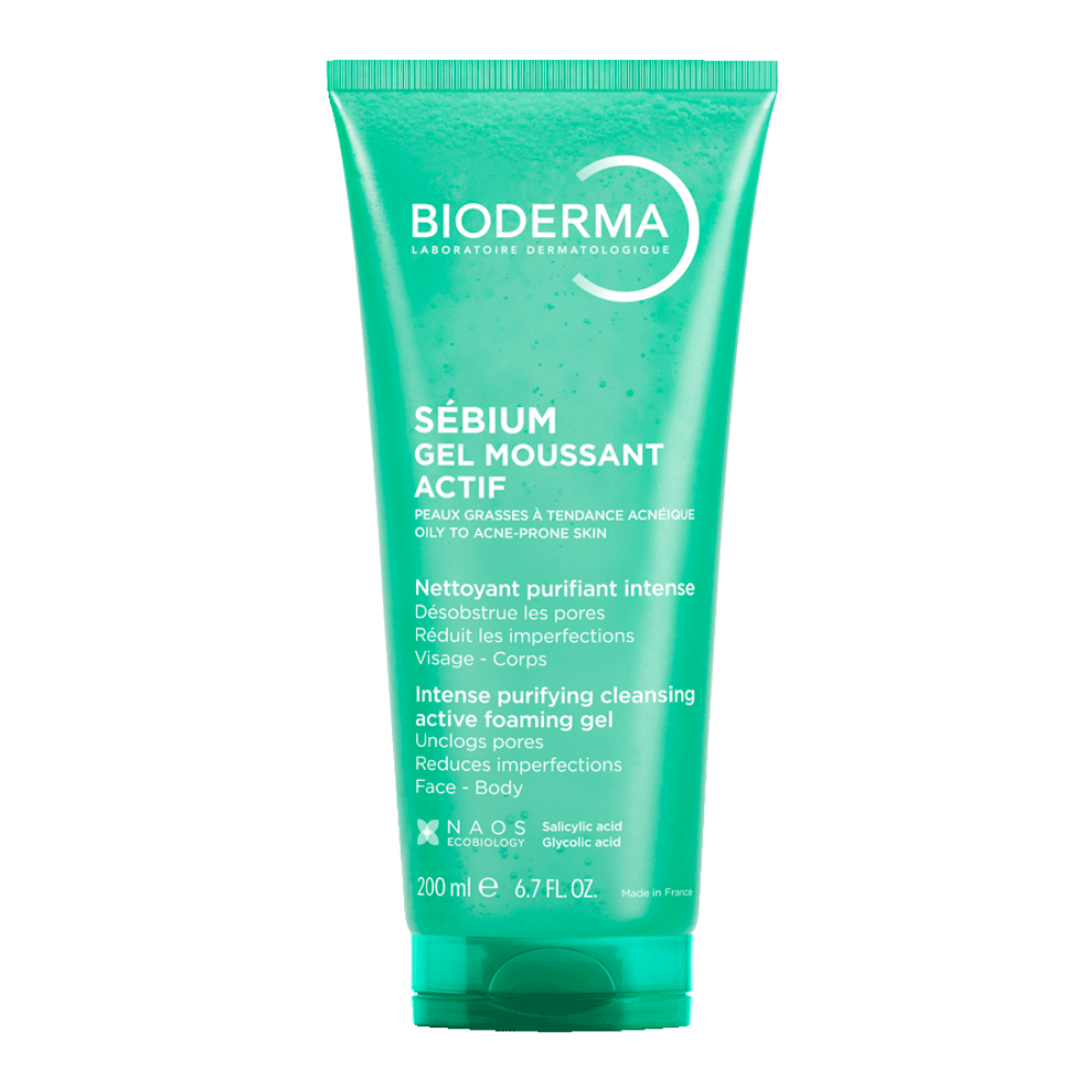 SEBIUM Gel moussant actif, 200 ml