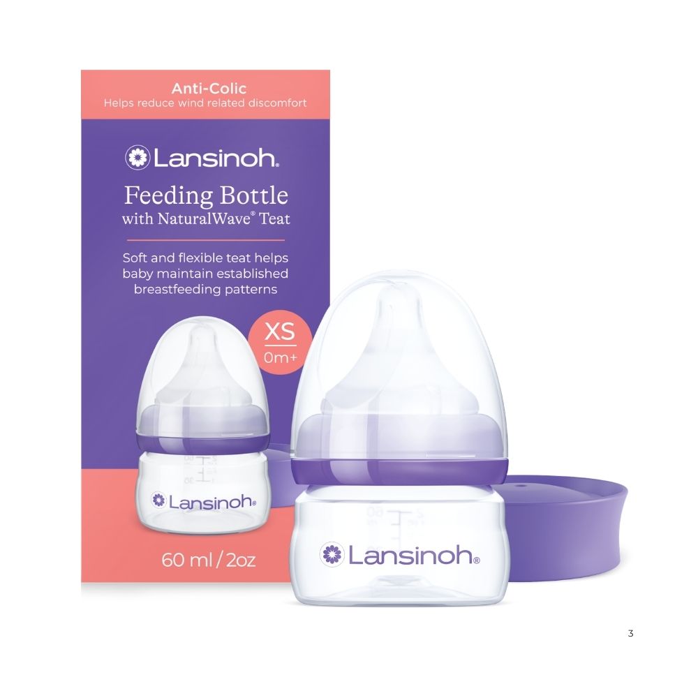 Lansinoh bočica 60 ml s XS dudom